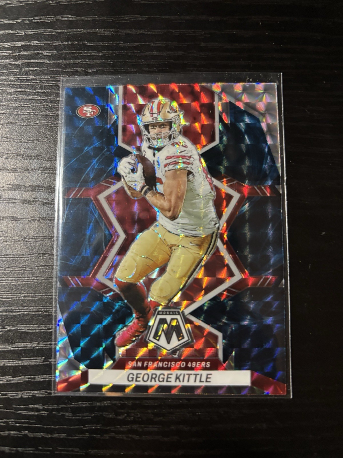 2022 Panini Mosaic George Kittle Genesis. No. 179