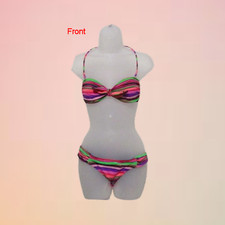 Victoria  s secret bikini set swimwea Jrs M 2 pieces NWOT