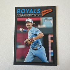 2026 Topps Heritage Dark Gray Border SP #262 Adam Frazier Kansas City Royals