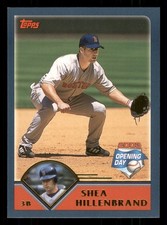 2003 Topps Opening Day Shea Hillenbrand #6 Boston Red Sox