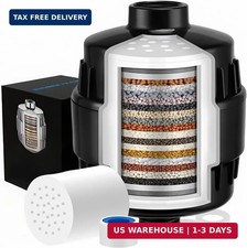 20 Stage Shower Filter for Hard Water - 99 Removal High Output Shower Head Filt
