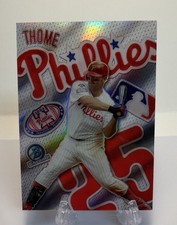2026 Bowman Chrome Jim Thome #P-28 Patchwork SSP CASE HIT HOF Phillies