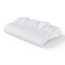 100% Cotton Fitted Sheet Queen Size – Bright White
