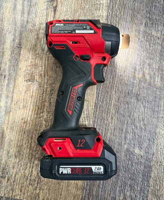 SKIL PWRCORE 12 12V Brushless Cordless 1/4'' Hex Impact Driver w/ 2Ah Battery