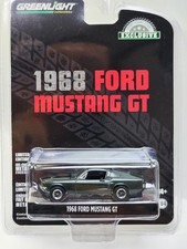 Greenlight 1:64 1968 Ford Mustang GT Fastback - Highland Green
