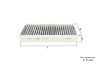 Filter Innenraumluft Knecht LAK 1156 S FÜR BMW Mini Innenraumfilter Pollenfilter