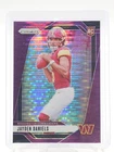JAYDEN DANIELS 2024 PANINI PRIZM ROOKIE RC PURPLE PULSAR #347 COMMANDERS Q7162