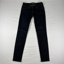 Levis Demi Curve Skinny Jeans Womens 26x32 Dark Wash Low Rise Denim 06401-0002