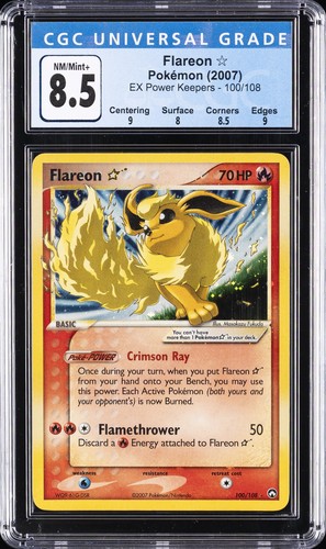 Flareon ★ graded CGC 8.5 for sale on eBay