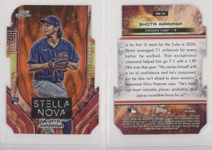 2024 Topps Cosmic Chrome Orange Galactic Refractor /25 Shota Imanaga Rookie RC