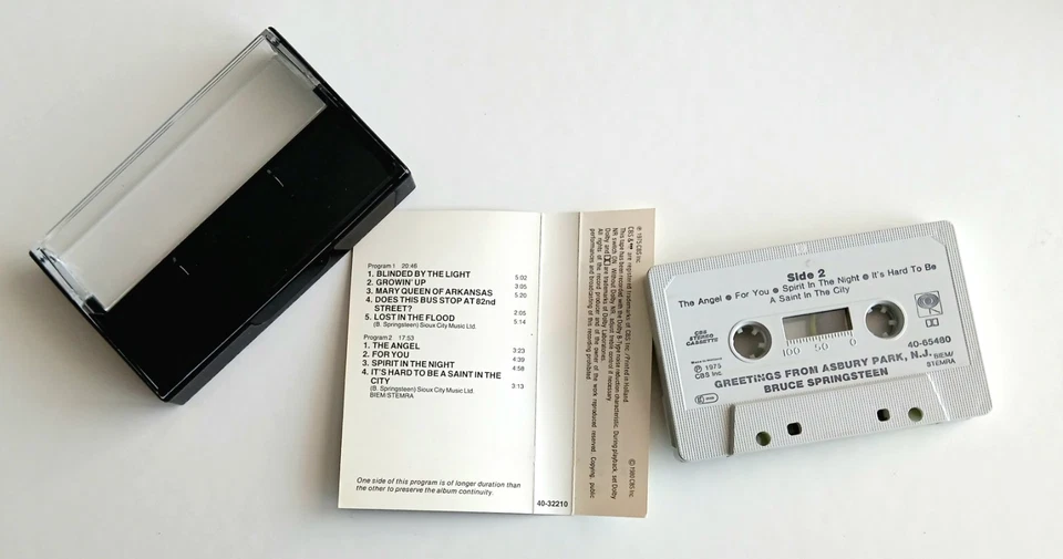 Bruce Springsteen – Cassette CBS 1975 – Très bon état – Printed in Holland - Photo 3/4