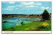 Bailey Island Maine ME Mackerel Cove Summer Resort Chrome Postcard