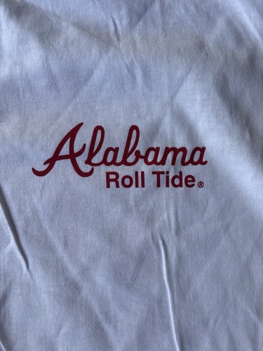 Vintage Alabama Roll Tide vs State Dog Pound T-Shirt Size Large 1995 - Afbeelding 3 van 4