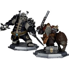 War Of Warcraft Dwarf Hunter: Beast Master And Marksman & Pandaren McFarlane Toy