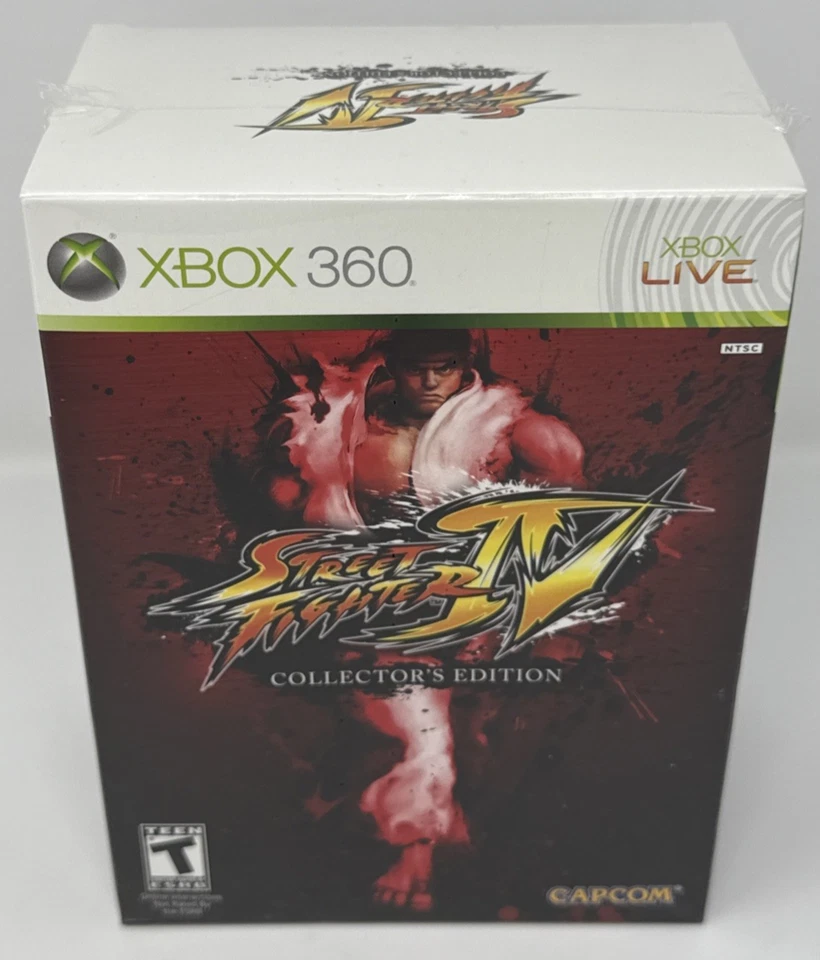 Street Fighter IV Collector's Edition Xbox 360 Sealed C.Viper Figure Movie - Image 2 of 4
