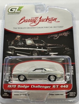 GREENLIGHT - 1970 Dodge Challenger R/T 440, grau, aus der Barrett-Jackson-Ser...
