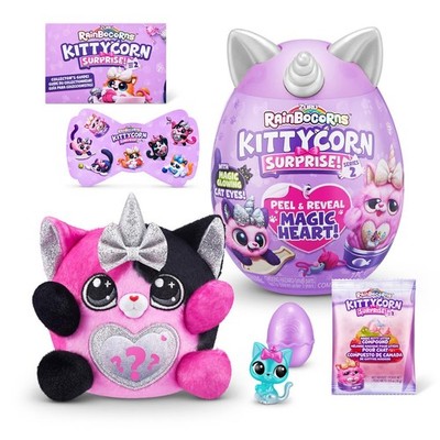 Rainbocorns Kittycorn Surprise Serie 7 - Kaliko-Katze Mozie - Plüschtier ZURU