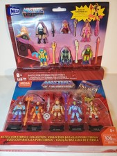 Mega Construx MOTU Battle for Eternia 1 & 2 I II Orko Wundar Whiplash Merman Lot