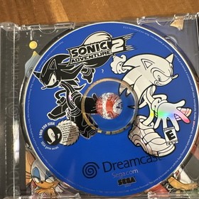 Sonic Adventure 2 SEGA Dreamcast 2001 US Version COMPLETE w Manual CIB Tested
