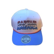 Marvel's Captain America Baseball Cap Hat Adult Mens Adjustable NWT
