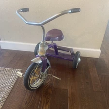 Vintage MURRAY AmF Tricycle Purple Metal Step-Up