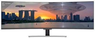 LC-Power M49-DFHD-144-C-Q 49 Zoll Curved VA LED 32:9 144 Hz Monitor