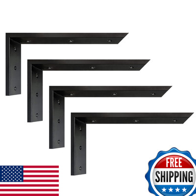 Walwe Countertop Support Bracket 12 Inch 4 Pack Granite Countertop Bracket 12 X