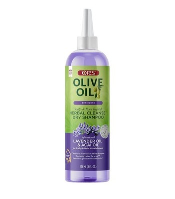 ORS Olivenöl Kräuterreinigung Trockenshampoo mit Lavendel & Acaiöl 236 ml