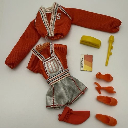 Vtg 1979 Mattel Starr Terrific Teen Fashion Doll Outfit Romper Jacket & Access.
