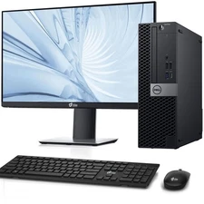 Dell 5060 Desktop PC Intel i5-8th 8GB Ram 256GB SSD New 24" LED WiFi KB&M Win 11