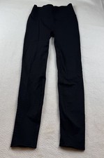 Fabletics Leggings Mid Waisted Sculptknit Lazer Cut Black Size Small- EXCELLENT