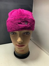 The North Face Beanie Youth Girl Fleece Hat Fuchsia Size M
