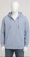 King size big and tall five x fleece zip hood...
