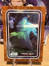 Topps Star Wars Minas Velti Orange Foilboard 052/299 #48