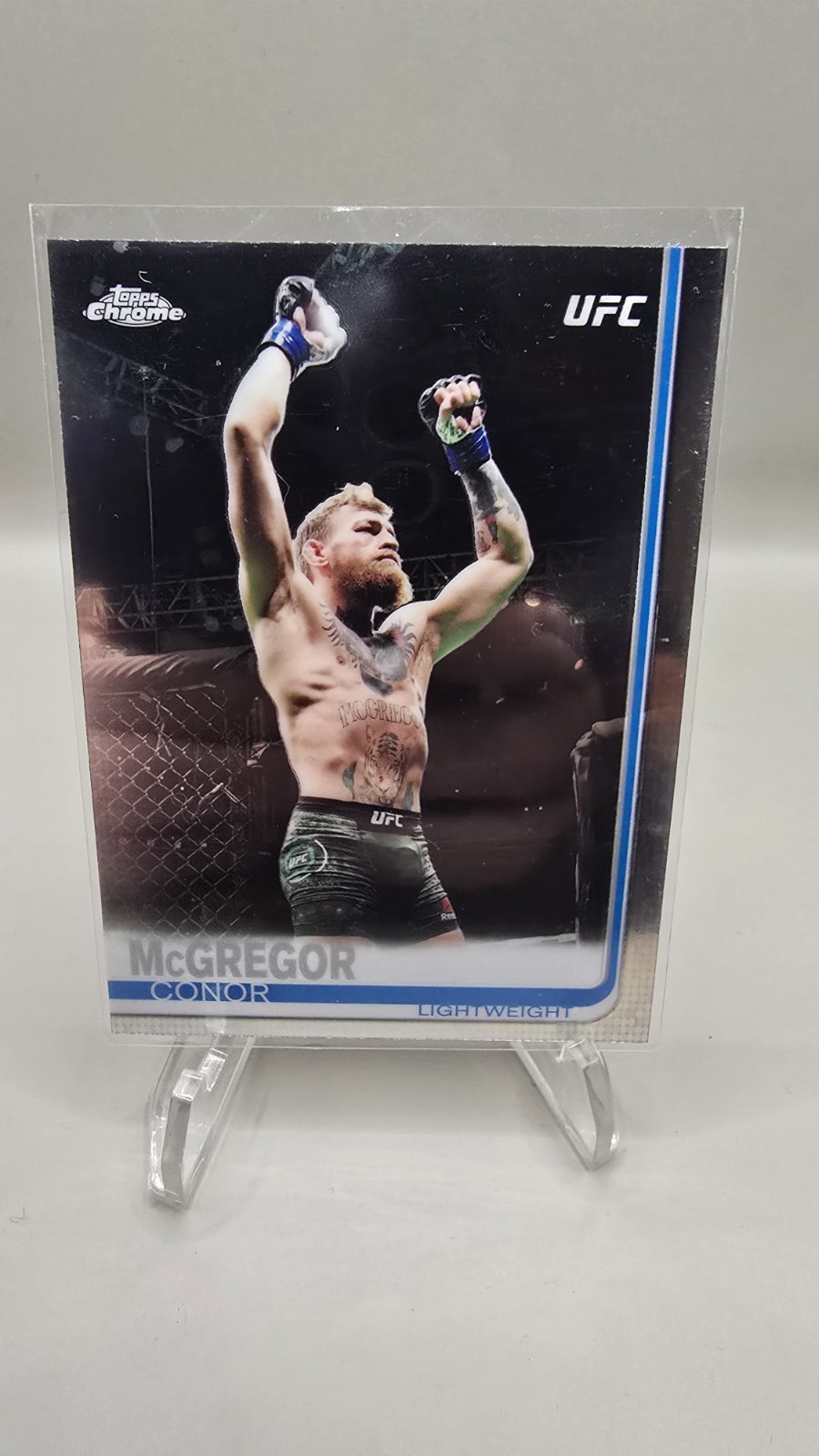 2019 Topps Chrome UFC Conor McGregor #93 Silver Refractor Great Investment Card
