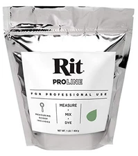 Rit Proline Kelly Green Dye 1 Lb Non Toxic Fabric Dye For Industrial Textiles