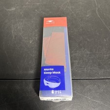 Manta Sleep Mask Blackout Eye Mask Adjustable Zero Pressure