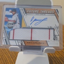 Panini 2019 Elite Extra Edition Future Threads Luis Garcia Phillies Black /249 …