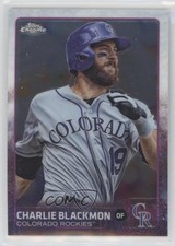 2015 Topps Chrome Charlie Blackmon #77 0g4b