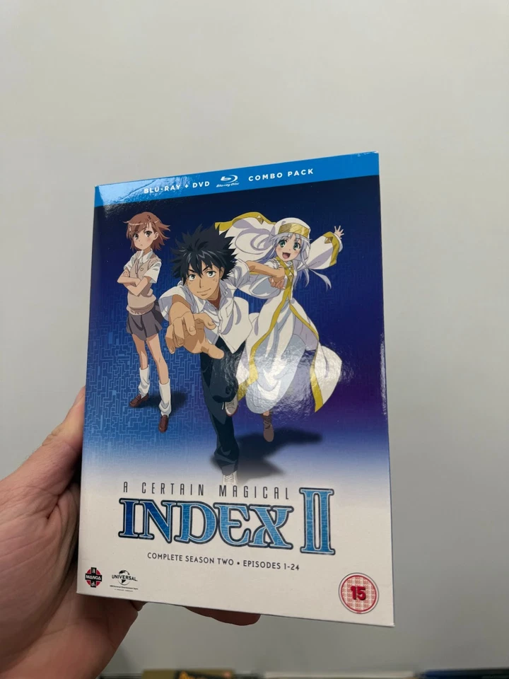 A Certain Magical Index: Complete Season 2 (Blu-ray Box Set) Small Mark to Cover - Image 2 of 4