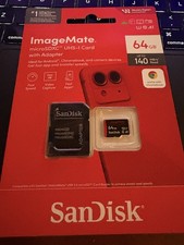 SanDisk MicroSD Memory Card 64GB 140 MB/s Brand New In Package