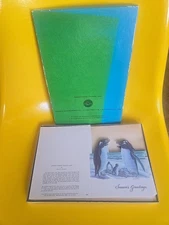 Vintage National Wildlife Federation Penguin Christmas Cards & envelopes 25 Rare