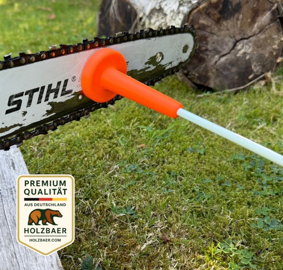 Magnetische Brennholz Ablänghilfe für Motorsägen STIHL, Husqvarna , Makita u.v.m - Bild 2 von 4