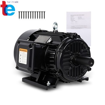 5 HP 3Phase Electric Motor 1800 RPM 184T Frame TEFC 230/460 V Severe Duty NEW
