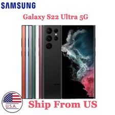 New Samsung Galaxy S22 Ultra 5G S908U 256GB Android GSM CDMA Unlocked Smartphone