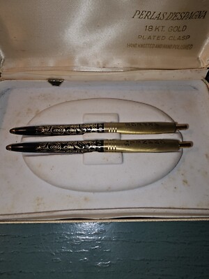 Vintage 1960's Arpege Chanel No 5 Perfumed Writing Pens-14k Gold