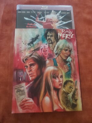 Raw Nerve- Blu-Ray Vinegar Syndrome (Traci Lords) Culture Shock  w/slipcover NEW
