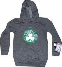 Boston Celtics Adidas Hooded Sweatshirt Boys 8-20 New tags YOUTH Boys Small 8