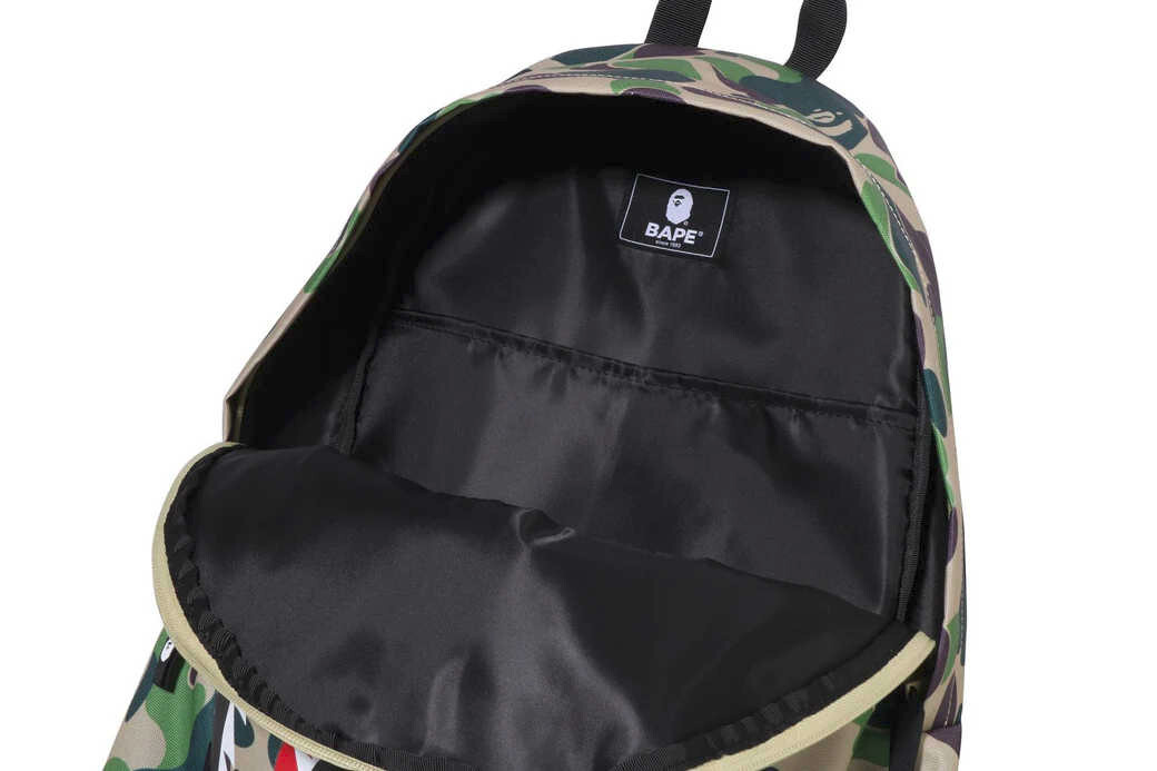 バッグ ABC CAMO SHARK DAYPACK bape bathing ape A Bathing Ape Backpack Daypack 2025 SS Model ABC CAMO