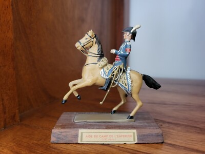 Soldat Plomb 54mm – Aide De Camp Premier Empire – CBG Mignot / Metayer / Auge…